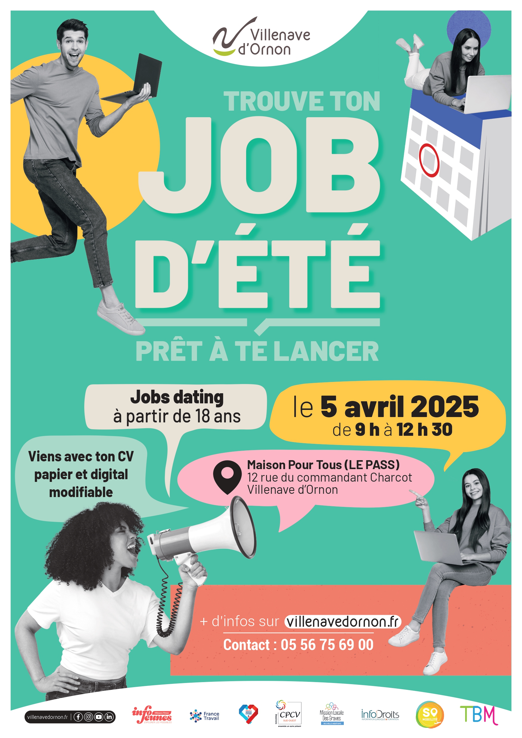 Jobs d'été Villenave d'Ornon