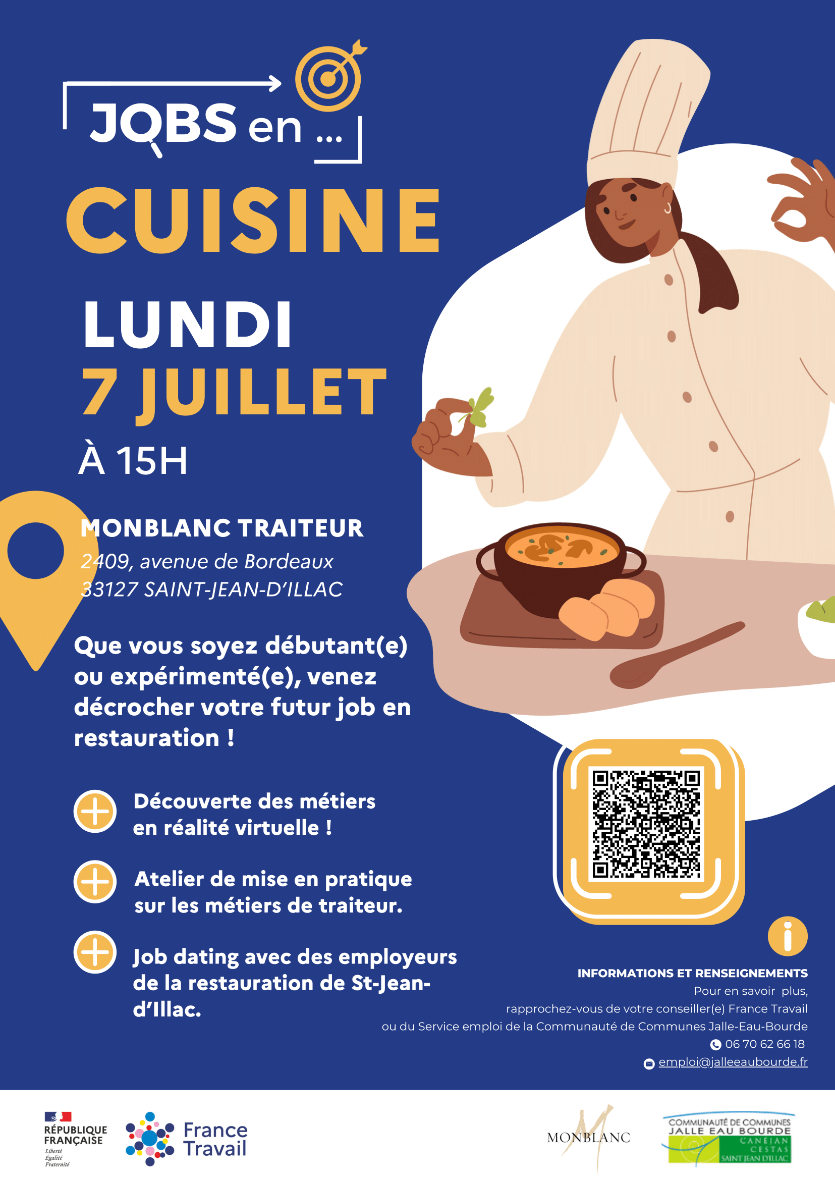 Jobs en cuisine