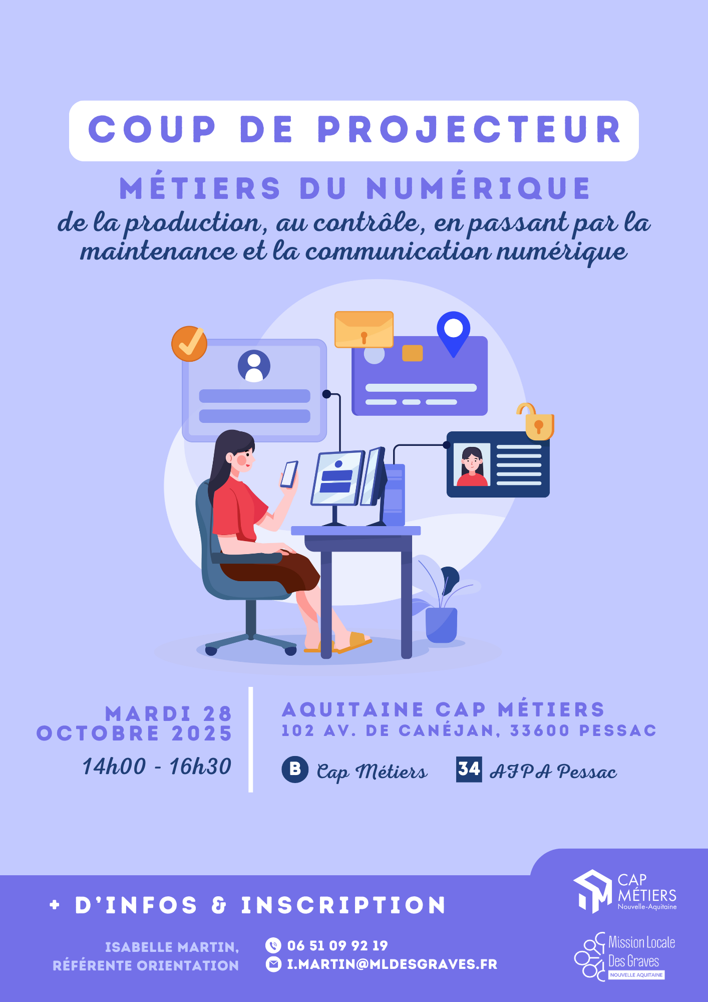 Coup de projecteur : métiers du numérique