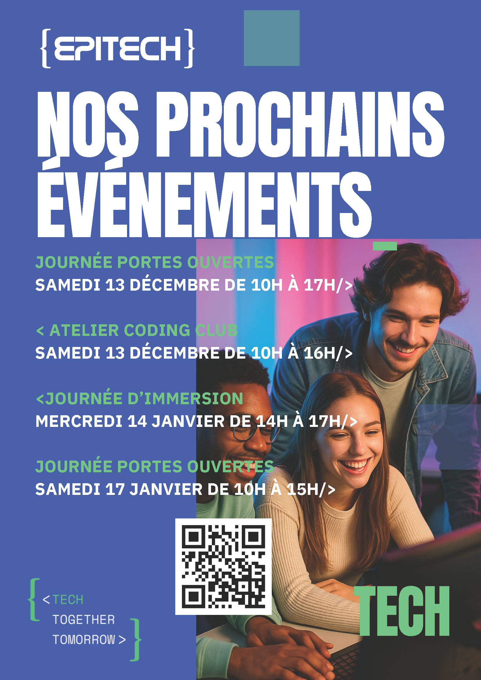📅 Les événements à ne pas manquer chez Epitech