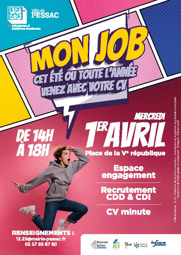 Mon Job cet été ou toute l'année !