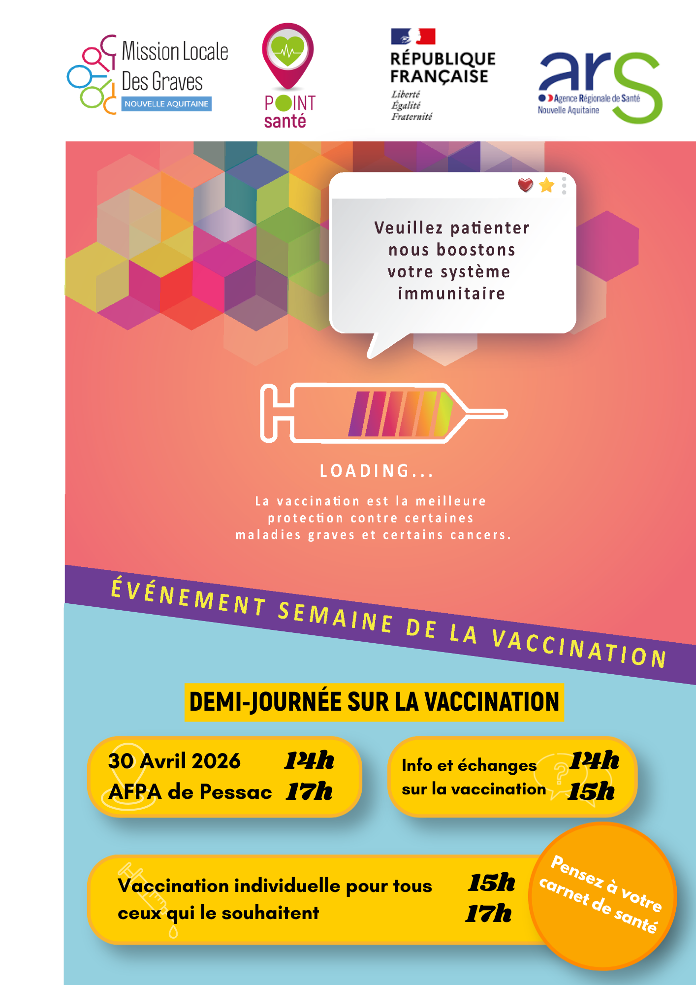 Demi-journée sur la vaccination
