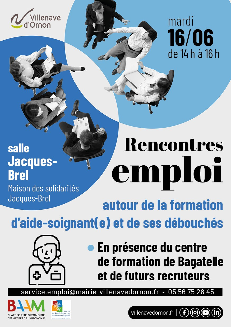 Rencontres Emploi - Aide Soignant