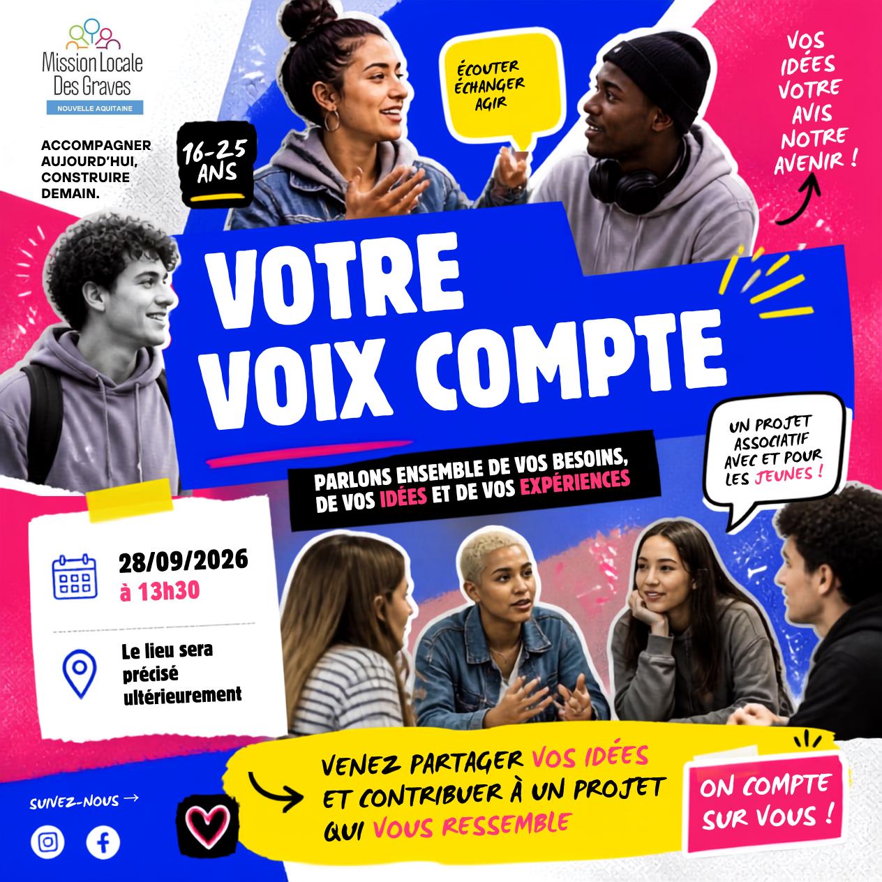 VOTRE VOIX COMPTE !