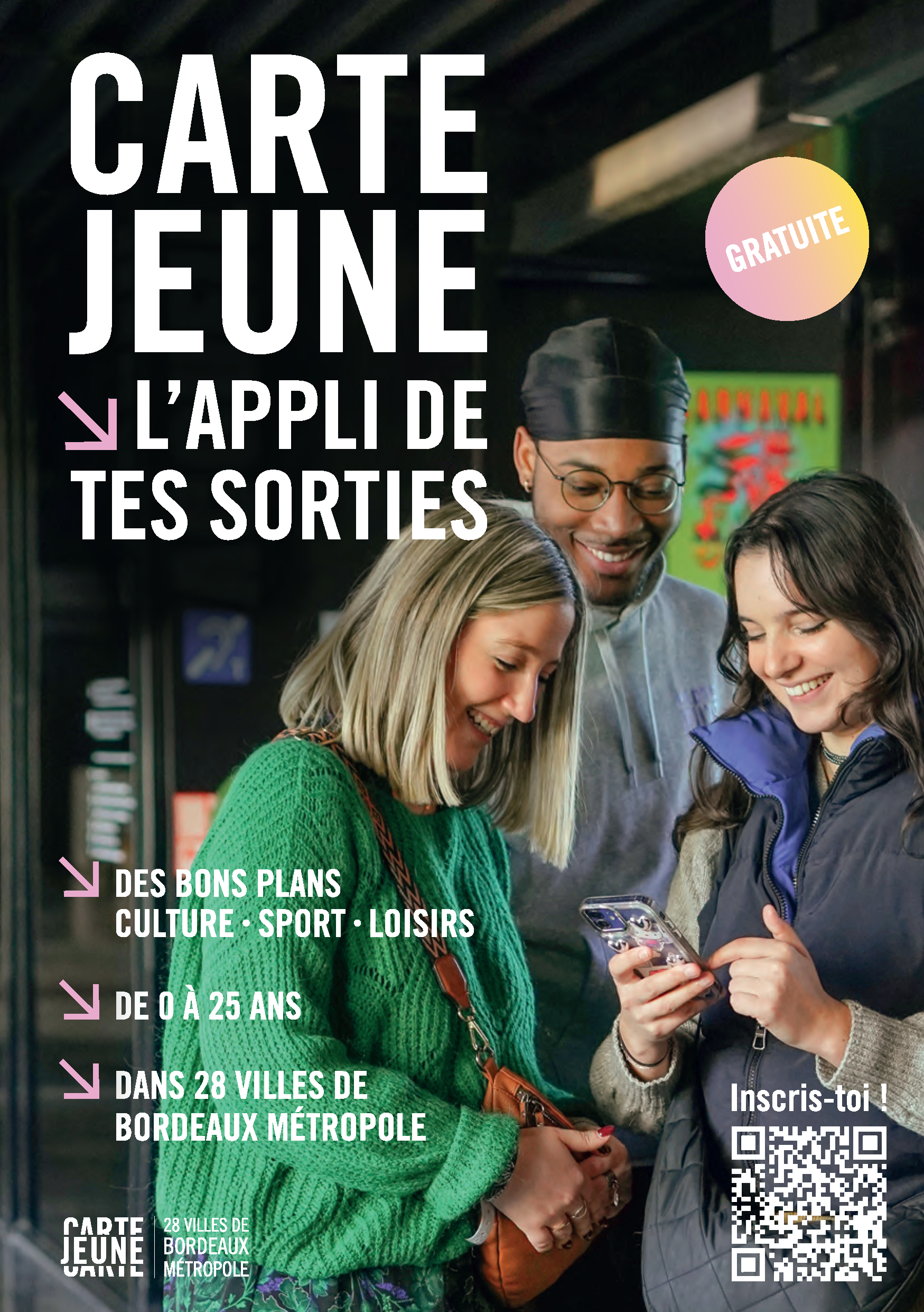 Carte jeune, l'appli de tes sorties !